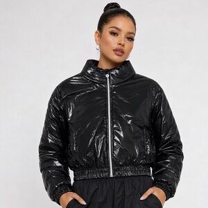 Nike Patent Bomber Puffer Jacket